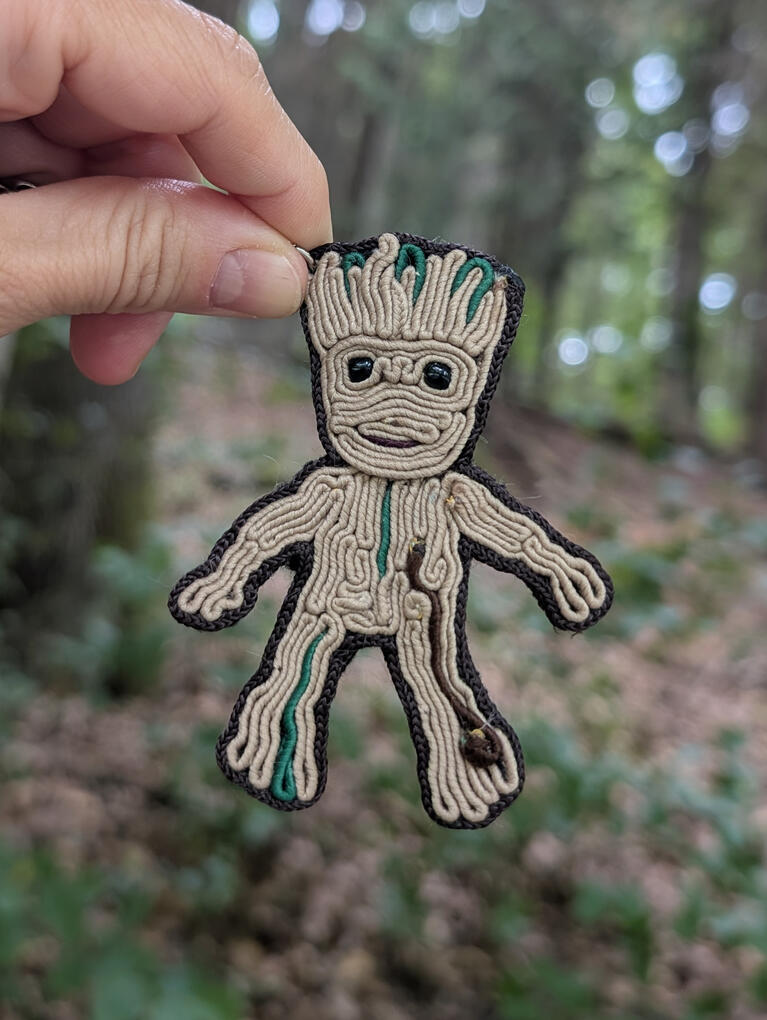 I am Groot key chain I am Groot key chain