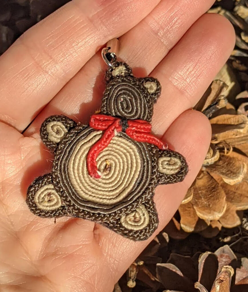 Teddy bear pendant Teddy bear pendant